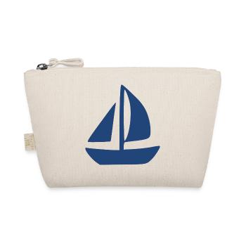 Sailboat Sailing Ship Sailing Gift - Organic Pouch - nature - Front