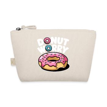 Donut Worry Donut Sweet Funny Funny - Organic Pouch - nature - Front