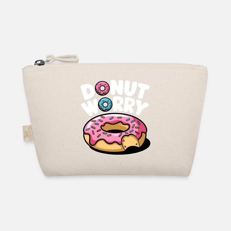 Donut Worry Donut Doux Drôle Drôle Trousse biologique