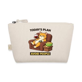Today's Plan Avoid People Cat - Organic Pouch - nature - Front