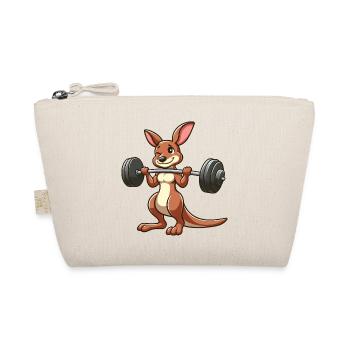 Entraînement avec haltère Chibi Kangaroo Joyeux - Trousse biologique - nature - Devant