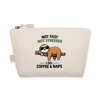Chill Sloth Coffee & Naps - Organic Pouch - nature - Front