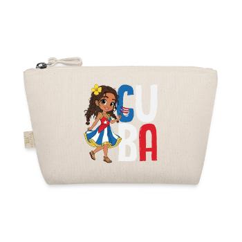 Cuba Pride & Home - Cuba Flag Design - Organic Pouch - nature - Front