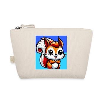 squirrel - Organic Pouch - nature - Front