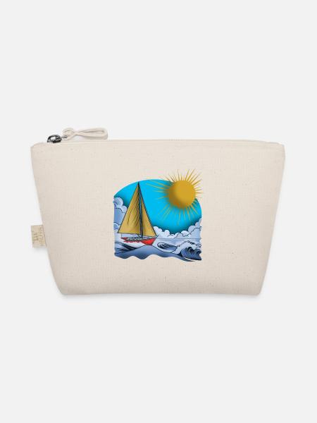 Gliders by the sea 2 - Organic Pouch - nature
