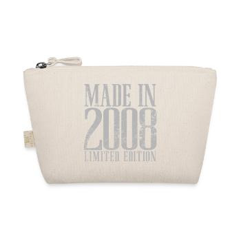 2008 Vintage Born Vintage Birthday Gift - Organic Pouch - nature - Front