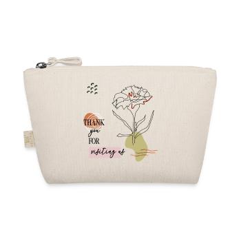 Merci à mes salutations - Trousse biologique - nature - Devant