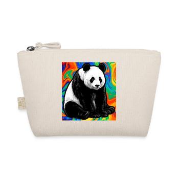 Panda - Bio-Täschchen - Natur - Vorne