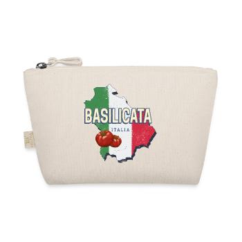 Basilikata Italien Retro Region Landkarte Souvenir - Bio-Täschchen - Natur - Vorne