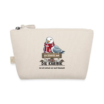 Ich scheisse auf ... die Karibik - lieber Dänemark - Bio-Täschchen - Natur - Vorne
