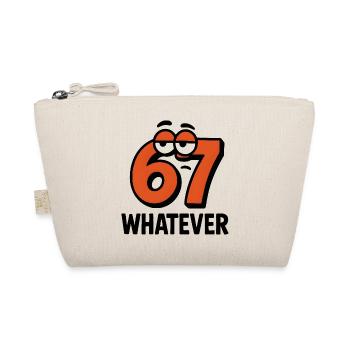 Six Seven Whatever Italian Brainrot Humor Meme - Organic Pouch - nature - Front