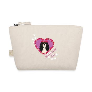Ruhende B!tch Face Cavalier King - Bio-Täschchen - Natur - Vorne