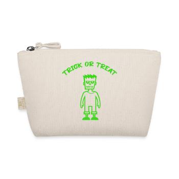 Trick or Treat Neon Monster Green - Organic Pouch - nature - Front
