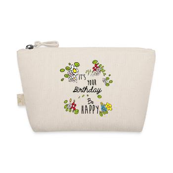 Birthday - Organic Pouch - nature - Front