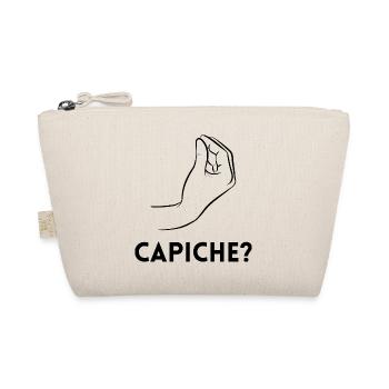 Capiche – Verstehst du? - Bio-Täschchen - Natur - Vorne