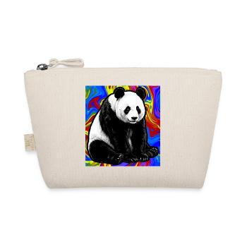 Panda - Bio-Täschchen - Natur - Vorne