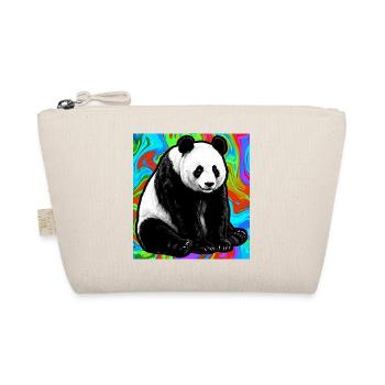 Panda - Bio-Täschchen - Natur - Vorne