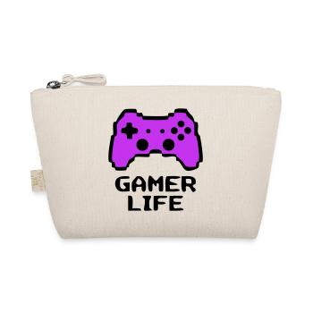 Gaudy Gamer Life Controller - Organic Pouch - nature - Front