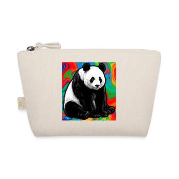 Panda - Bio-Täschchen - Natur - Vorne