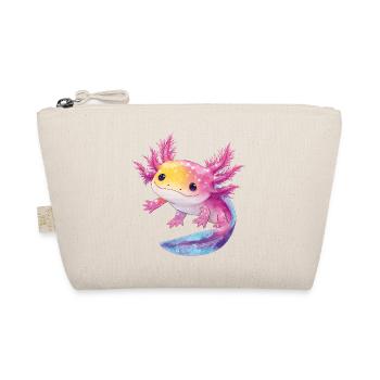 Axolotl - Bio-Täschchen - Natur - Vorne
