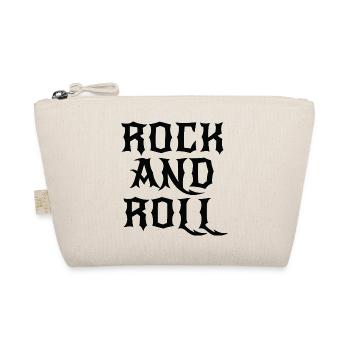 Gothic Rock and Roll logo - Organic Pouch - nature - Front
