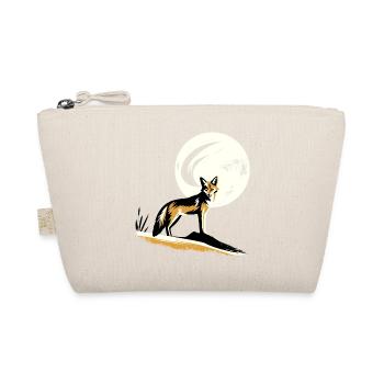 Jackal in the moonlight - Organic Pouch - nature - Front