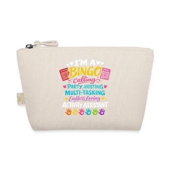 Animation Assistant Bingo Activities Gift - Organic Pouch - nature - Front
