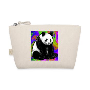 Panda - Bio-Täschchen - Natur - Vorne