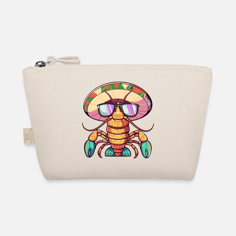 Lobster Crab Funny Sombrero Organic Pouch