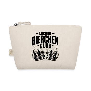 Lecker Bierchen Club Fußball & Bier - Bio-Täschchen - Natur - Vorne