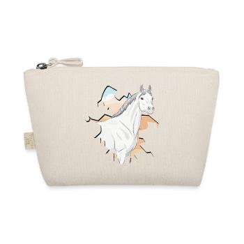 La tête d'un cheval Abbayan devant un désert - Trousse biologique - nature - Devant