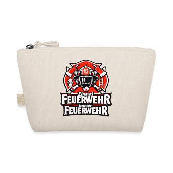 Einmal Feuerwehr, immer Feuerwehr - Bio-Täschchen - Natur - Vorne