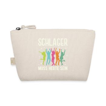 Schlager Party Schlagermusik Tanzparty Musik - Bio-Täschchen - Natur - Vorne
