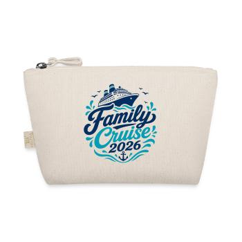 Family Cruise 2026 Motif - Organic Pouch - nature - Front