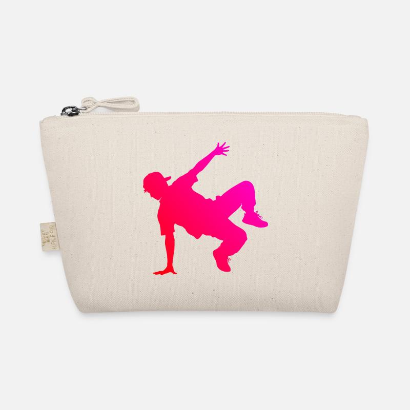 Gift idea for a breakdancer with street dance Organic Pouch