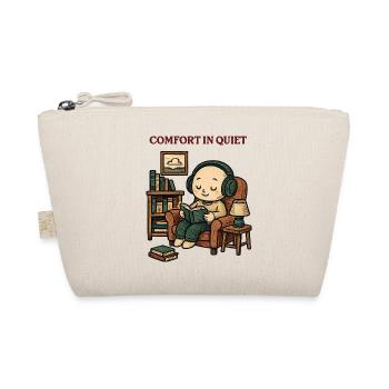 Cozy reading in peace - Organic Pouch - nature - Front