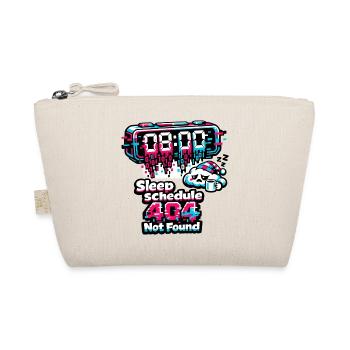 Sleep Plan 404 Not Found Neon - Organic Pouch - nature - Front