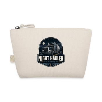 NIGHT HAULER Truck Driver Night Driving - Organic Pouch - nature - Front