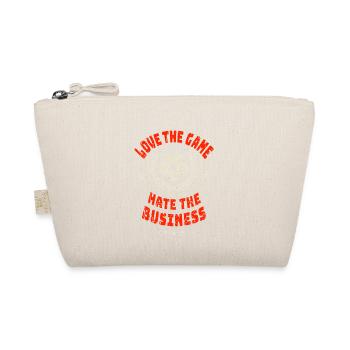 Déclaration du fan-shirt Fußball Football Soccer Love - Trousse biologique - nature - Devant