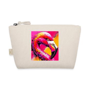 flamingo - Organic Pouch - nature - Front