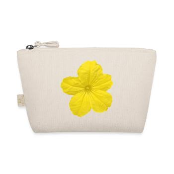 Cucumber flower - Organic Pouch - nature - Front