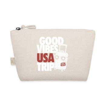 USA Road Trip Design - Bio-Täschchen - Natur - Vorne