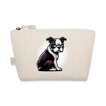 Boston Terrier Boston Terrier Owner Bostie - Organic Pouch - nature - Front