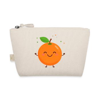 Mascotte orange de Kawaii - Trousse biologique - nature - Devant