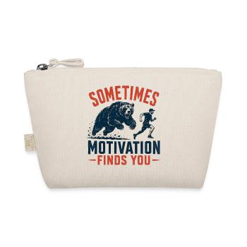 Trail Running - Parfois, la motivation vous trouve - Trousse biologique - nature - Devant