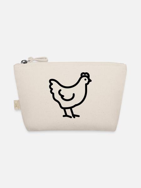 Huhn - Bio-Täschchen - Natur