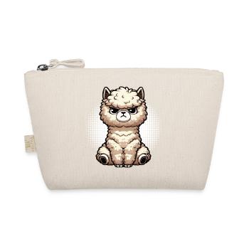 alpaca llama owner alpaca llamas llamas llamas - Organic Pouch - nature - Front