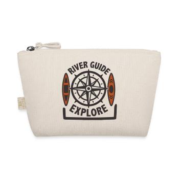 Explore Canoe Compass Icon - Organic Pouch - nature - Front