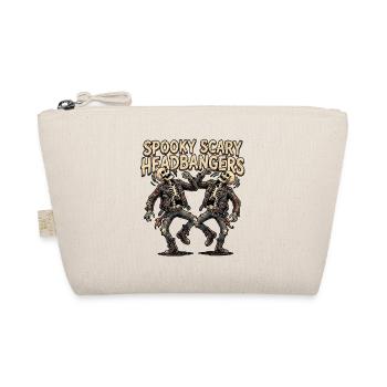 Squelette Heavy Metal Headbanger - Trousse biologique - nature - Devant