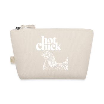 Hot Chick Retro Print - Organic Pouch - nature - Front